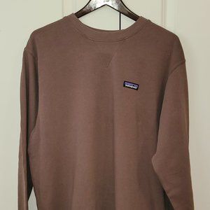 Patagonia Cotton Crewneck Sweatshirt - XL - Dusky Brown - New with Tags